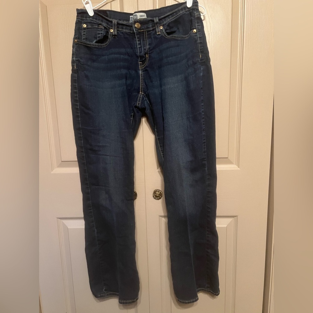 Signature by Levi Strauss Blue Straight Leg Jeans